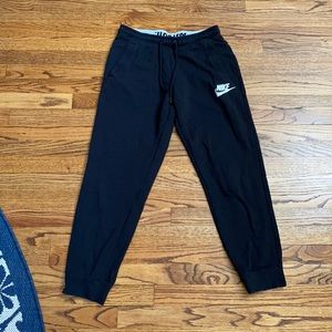 Black Nike sweatpants